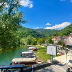 Le petit village de Rijeka Crnojevica
