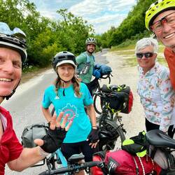 Hello Sylvie et Claude, alias les Syclau (aventures cyclistes à retrouver sur leur blog)