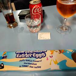 They gave us Easter eggs