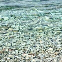Crystal clear water