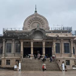 Der Hongwanji-Tempel in Tsukiji.