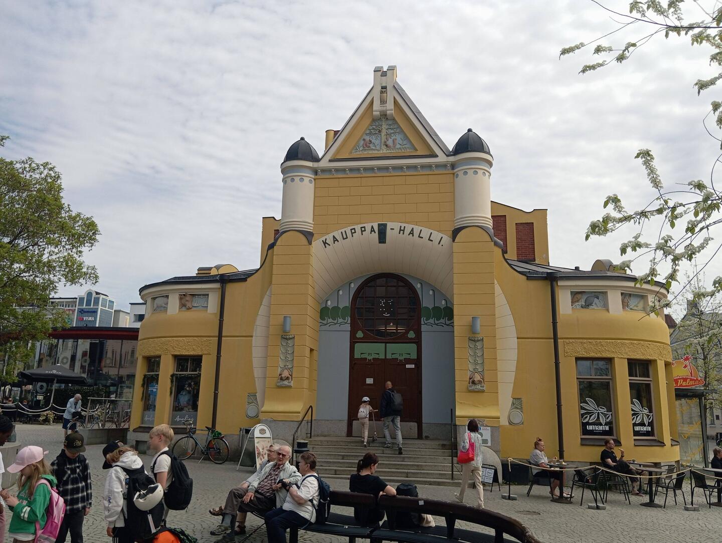 Jugendsti-Markthalle in Kuopio