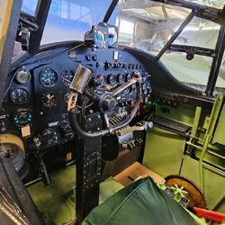 Bombeflyets cockpit