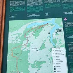 Der Trail ist 10 km hoch und 10km runter