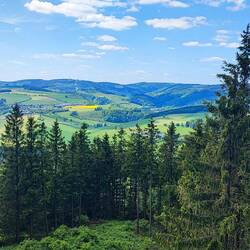 Das ist Richtung Süden, bis nach Südamerika