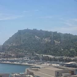 Fort & mountain from the gondola