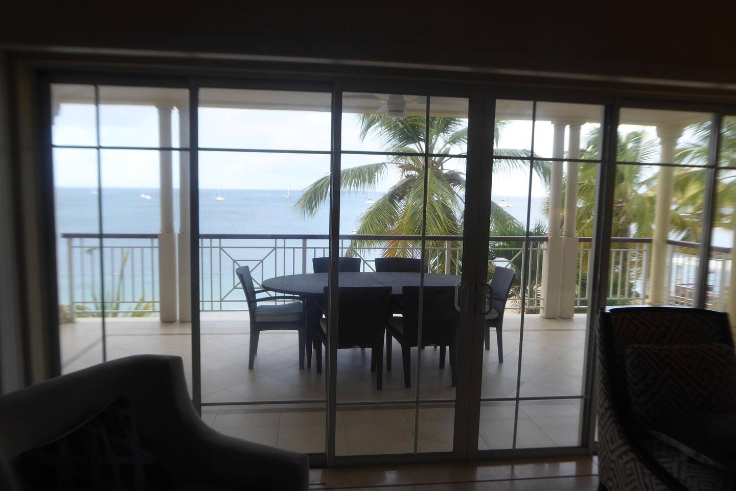 View from our living room and main bedrooms