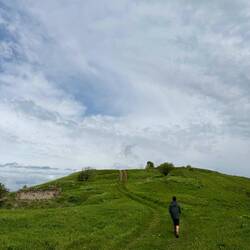 Arch on a hill!