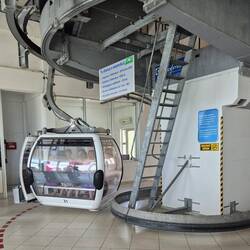 Seilbahn zum Berg 'Dajti'