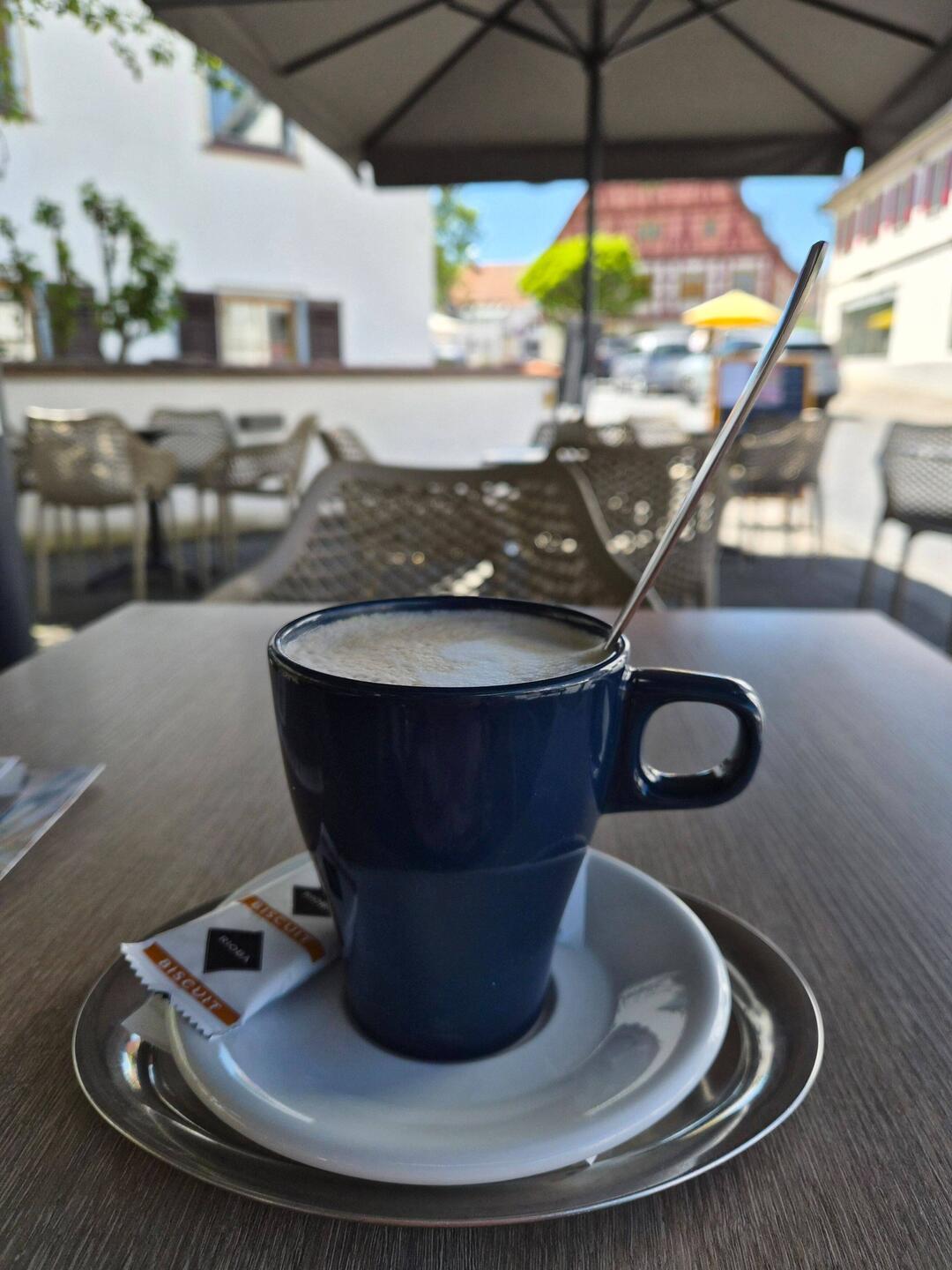 Koffie in Schussenried.