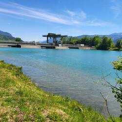 Sperrwerk zwischen Spittal und Villach.