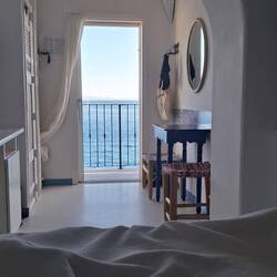 Our beautiful room at Hotel Saraceno