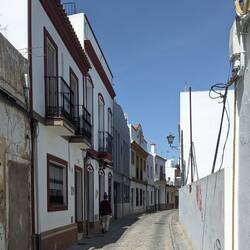 Weg durch Ayamonte