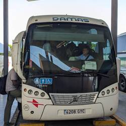 Der richtige Bus nach Huelva