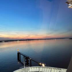 Sonnenuntergang im Westen