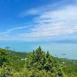 Tzao les vues panoramiques du Lac depuis les hauteurs du Monténégro