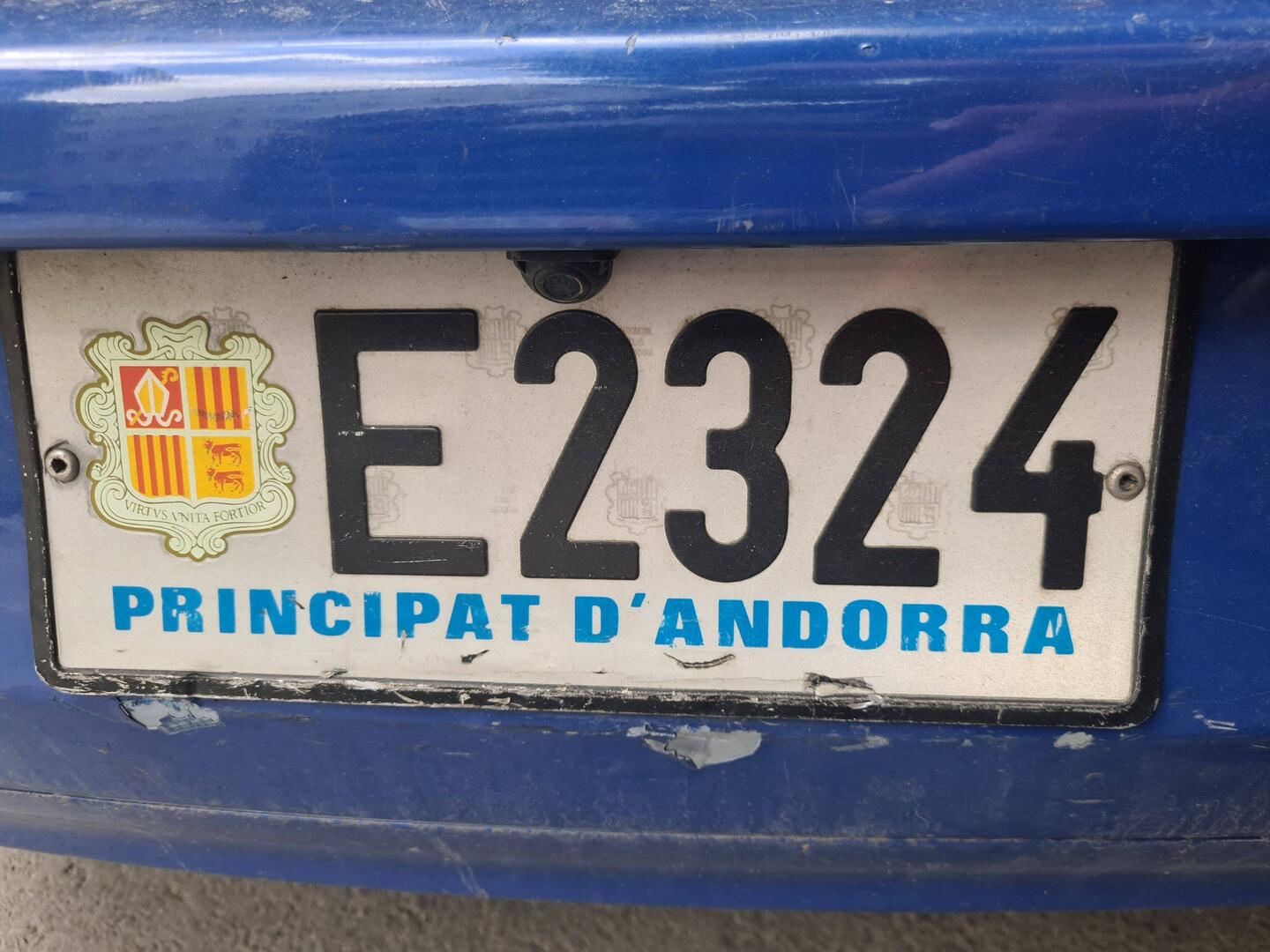 Unbekannte Autonummern - Reisen pildet!