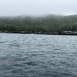 Same location (past Annie Rocks), but looking out my side window.