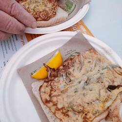 2 x whitebait fritter $20