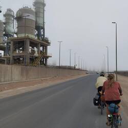 Chemiefabrik 🏭 hinter Safi - Trotz Nebel nichts verpasst