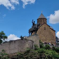 Vakthang Gorgasali er war ein georgischer König und gründete Tiflis 452 bis 502