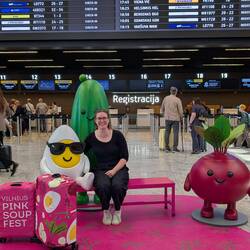 Das Pink Soup Fest verpassen wir leider um eine Woche. Vilnius ist aber bereit!