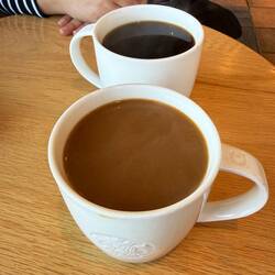 Giant coffee 😋