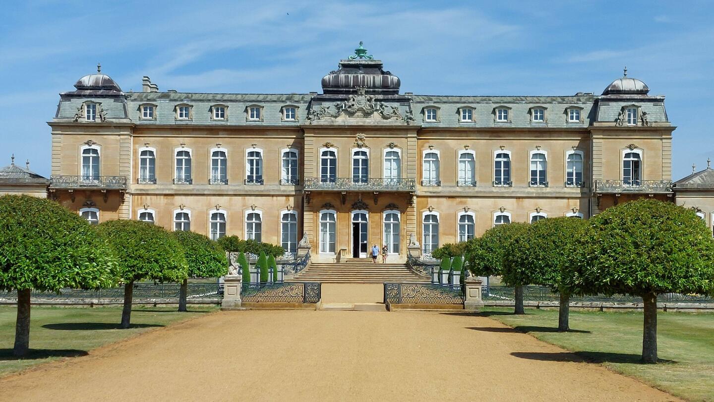 View of Wrest Park Mansion from the Garden