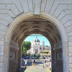 Vista da ponte Milvio