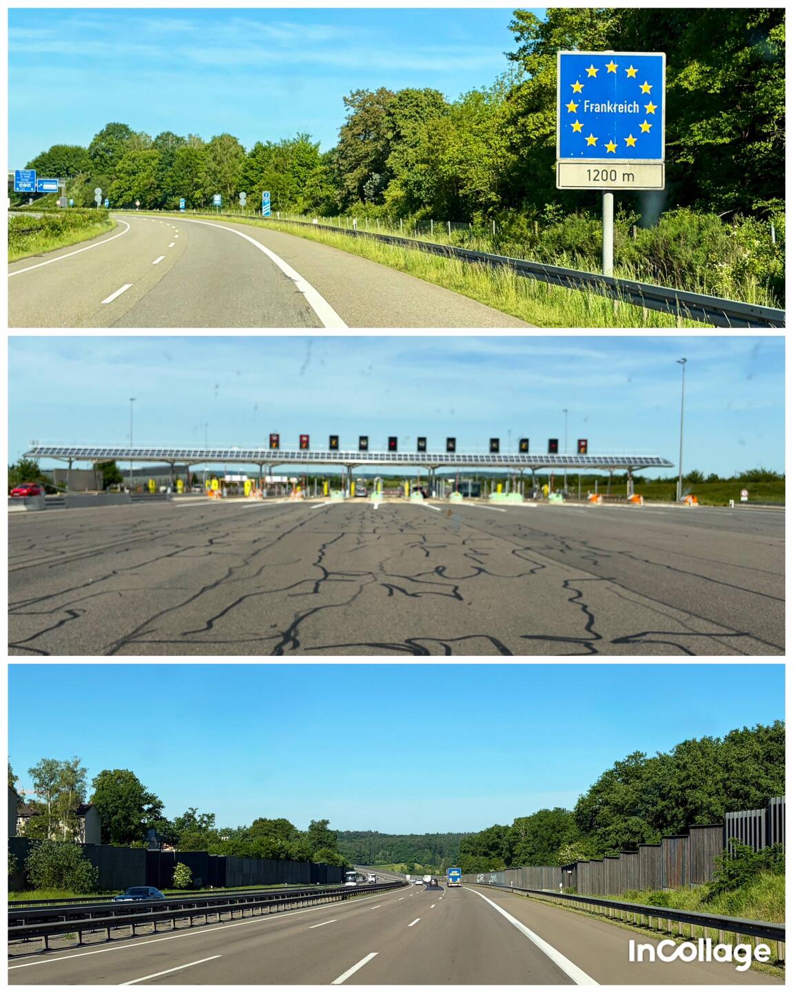 Leere Straßen in Frankreich 🇫🇷