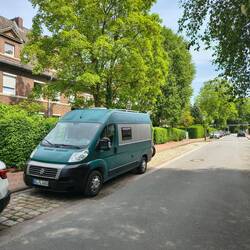 Ein Schattenparkplatz reicht auch für einen Stadtbummel