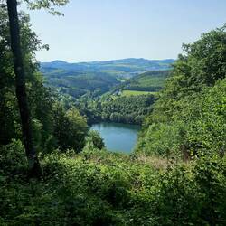 Gemündener Maar - das kleinste und mit 406 m das tiefste der drei Maare