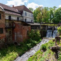 Der Wasserfall des Alexanderflüsschens