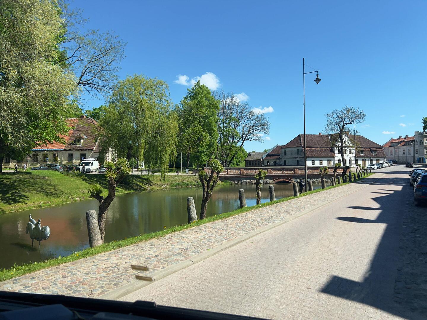 Das Alexanderflüsschen in Kuldiga