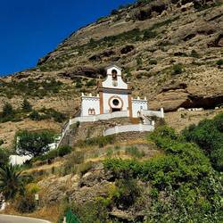 Church near El Chorro Gorge