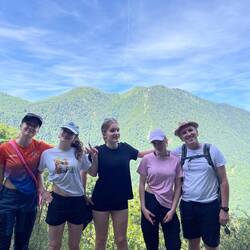 A nice view and also, us