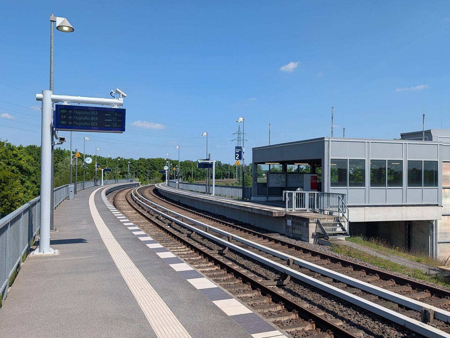 Wie so oft starten wir am Bhf. Waßmansdorf