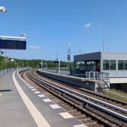 Wie so oft starten wir am Bhf. Waßmansdorf