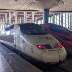 Umstieg in BR 100 in Madrid