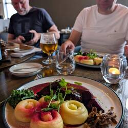 zweiter Abend, das Essen auch sehr gut