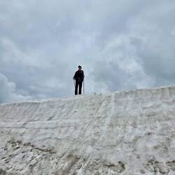 The snow block, ft. Ben's slide