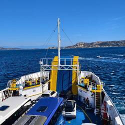 Fahrüberfahrt nach La Maddalena