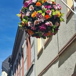 Schöne Deko in der Hauptstraße