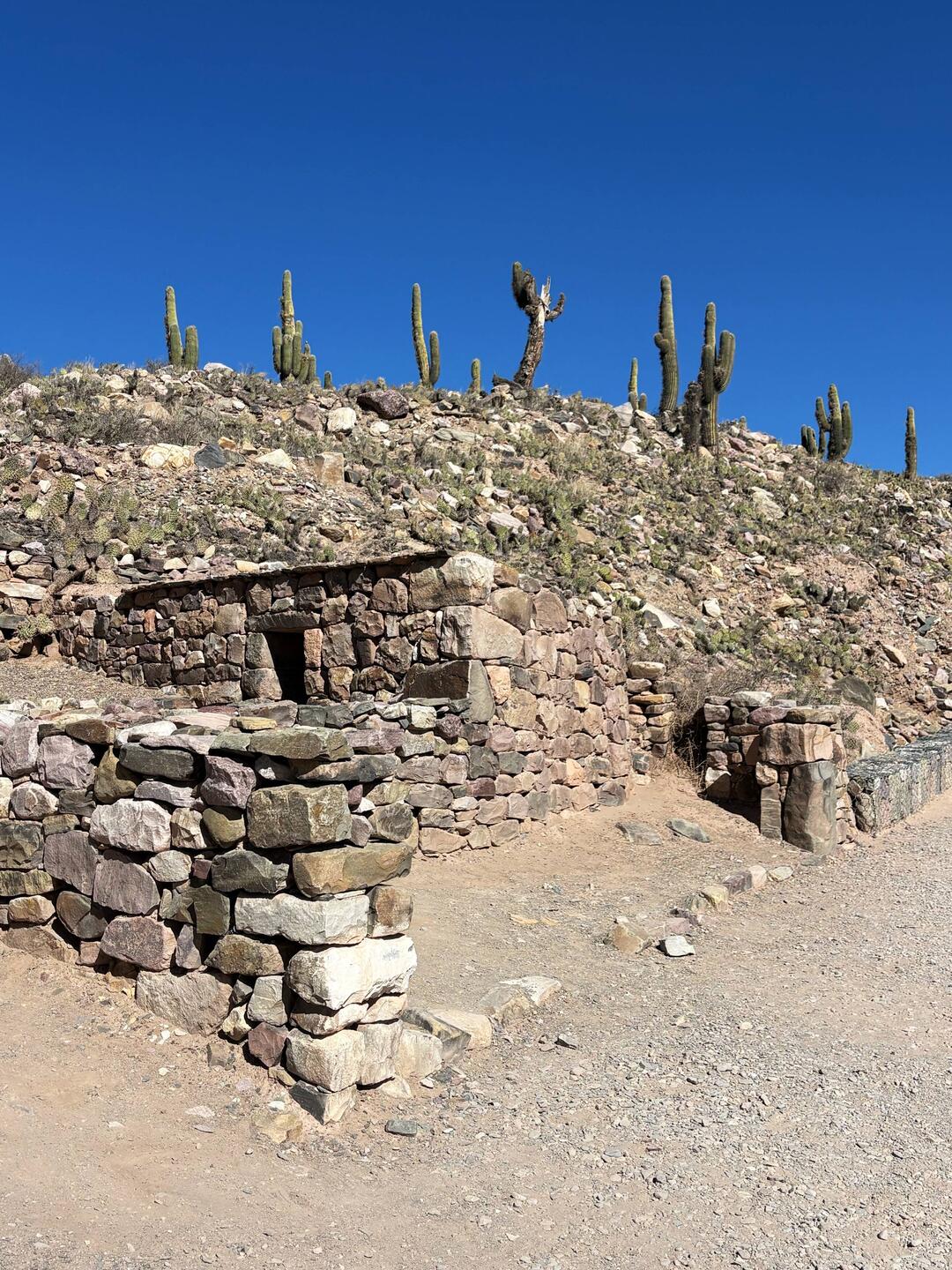 "The fortress" a reconstructed pre-Inca ruin
