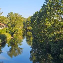 The Tevere river