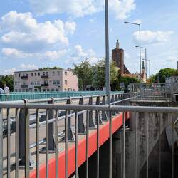 Brücke ins polnische Gubin