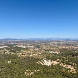 Blick Richtung Tramuntana-Gebirge