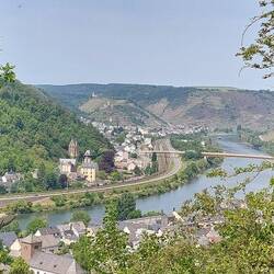 Blick nach Kobern-Gondorf
