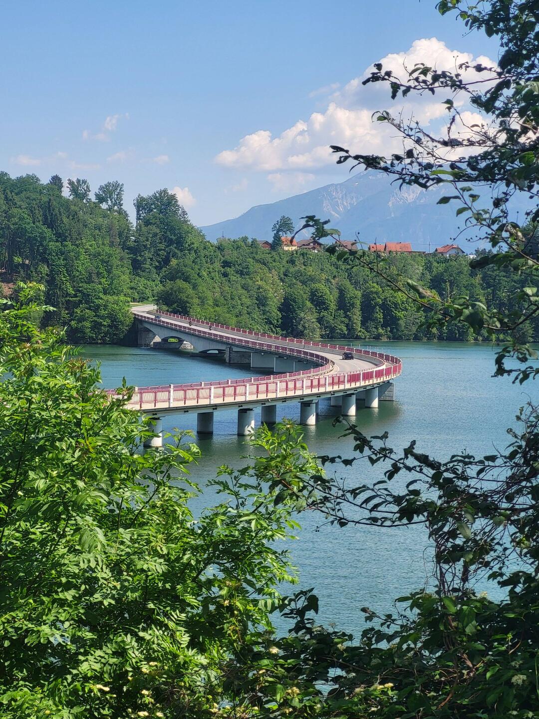 Tolle Fahrt über den Völkermarker Stausee.