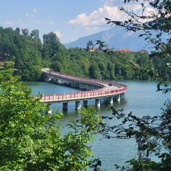 Tolle Fahrt über den Völkermarker Stausee.